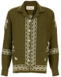 BAZISZT - Tulum Embroidered Cotton Shirt - Lyst
