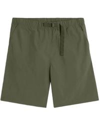 Maison Kitsuné - Belted Logo-Print Shorts - Lyst