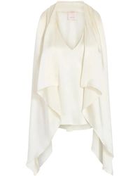 Cinq À Sept - Louella Vネック シルクトップ - Lyst