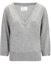 Extreme Cashmere - Pearl Trui Met V-Hals - Lyst