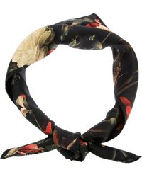 Givenchy - Floral Silk Scarf - Lyst