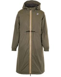 K-Way - Delia Zip-Fastening Parka Coat - Lyst
