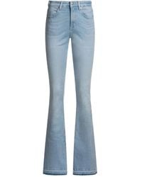 BOSS - Split-Hem Flared Trousers - Lyst