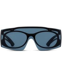 McQueen - Logo-Print Sunglasses - Lyst