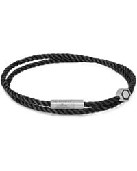 Tateossian - Double-Wrap Rope Bracelet - Lyst