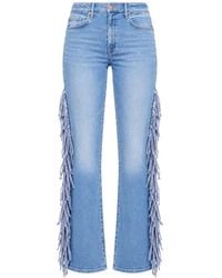Mother - The Fringe Desperado Sneak Jeans - Lyst
