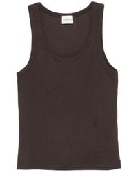 Closed - Ribbed-Knit Tank Top - Lyst