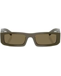 Prada - Gafas De Sol Con Logo Triangular - Lyst