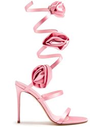 Le Silla - Rose 110mm Wrap-strap Sandals - Lyst