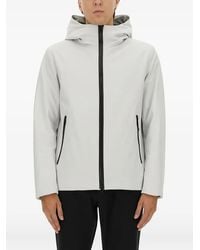Woolrich - Hooded Zip-Fastening Jacket - Lyst