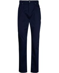 Moschino - Front-fastening Straight-leg Trousers - Lyst