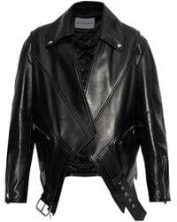 Givenchy - Zip-Up Lambskin Jacket - Lyst