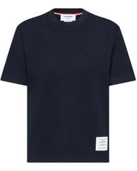 Thom Browne - Classic Pique 4-Bar Tee - Lyst