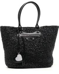 Balenciaga - Large Le Cagole Panier Tote Bag - Lyst