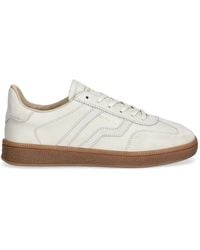 GANT - Lace-Up Panelled Sneakers - Lyst