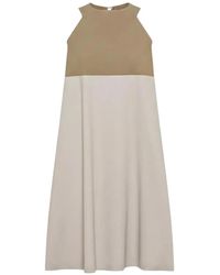 Rrd - Colour-Block Mini Dress - Lyst