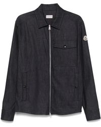 Moncler - Klassisches Jeanshemd - Lyst