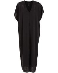Osklen - Abito Midi Con Scollo A V - Lyst