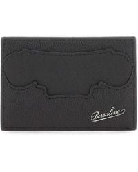 Borsalino - Logo-Print Card Holder - Lyst