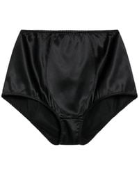 Dolce & Gabbana - Satin-Finish High-Waisted Briefs - Lyst
