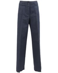 Aspesi - Lace-Up Trousers - Lyst