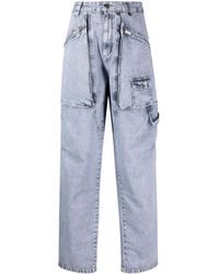 Isabel Marant - Jeans cargo a gamba larga - Lyst