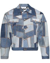 Earthling VIP - Denim Jack Met Patchwork - Lyst