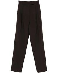 Frankie Shop - Bea Pleated Straight Trousers - Lyst