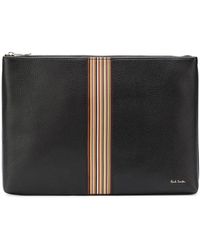 Paul Smith Aktentasche aus Leder - Schwarz