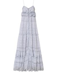 Isabel Marant - Paule Embroidered Maxi Dress - Lyst