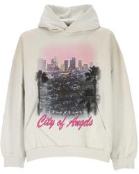 Balenciaga - Logo Hooded Sweatshirt - Lyst