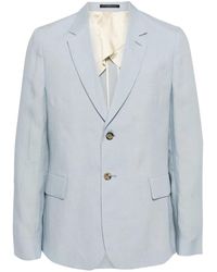 Paul Smith - Einreihiges Sakko Aus Leinen - Lyst