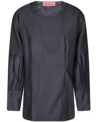 Thelatest - Erin Balloon-Sleeve Blouse - Lyst