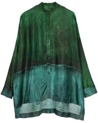 Masnada - Tie-Dye Long-Sleeve Shirt - Lyst