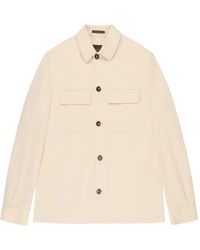 Incotex - Flap-Pocket Overshirt - Lyst