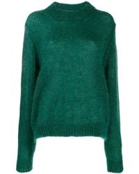 Roseanna Textured Knit Sweater - Green