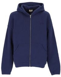 Autry - Logo-Embroidered Zip-Up Hoodie - Lyst