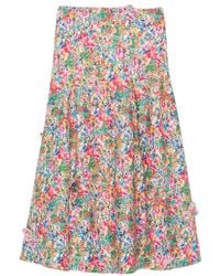 FARM Rio - Jupe Maxi À Appliqué Papillon - Lyst