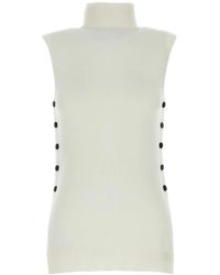 Giorgio Armani - モックネック トップ - Lyst