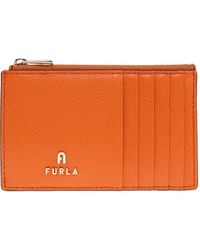 Furla - Camelia Pasjeshouder Met Rits - Lyst