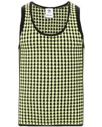 adidas - Chaleco con motivo pied de poule - Lyst