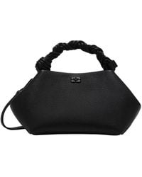 Ganni - Petit Sac À Main Bou À Anse Torsadée - Lyst
