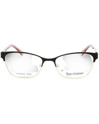 Juicy Couture - Rectangle-Frame Glasses - Lyst