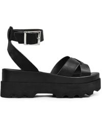 Altercore - Zoe Buckle-Fastening Platform Sandals - Lyst