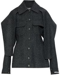Sportmax - Calcio Wool Jacket - Lyst