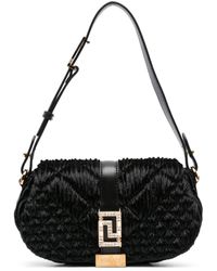 Versace - Mini sac porté épaule Greca Goddess - Lyst