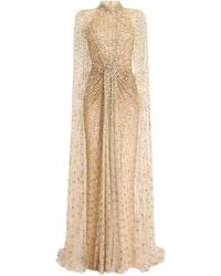 Jenny Packham - Sequin-Embellished Maxi Dress - Lyst