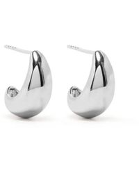 Missoma - Savi Dome Polished Hoop Earrings - Lyst