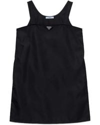 Prada - Abito Corto Re-Nylon - Lyst