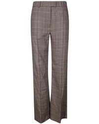 A.P.C. - Jude Check-Pattern Wool Trousers - Lyst